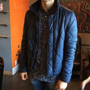 🔥Navy Burberry Brit jacket 🔥